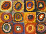 Squares with Concentric by Wassily Kandinsky